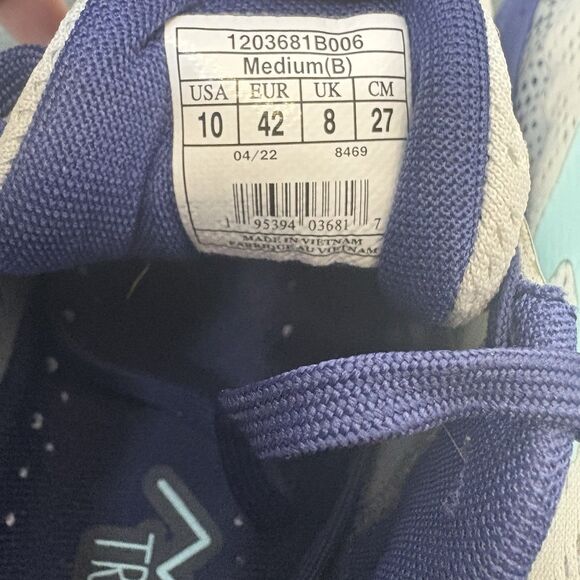 Brooks Divide 3 Trail Running Shoes Oyster/Cobalt/Blue Tint US Women 10 - Picture 10 of 11